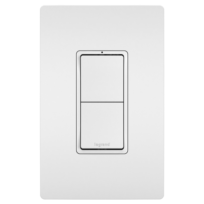 Pass & Seymour radiant® Two Single-Pole Switches, White