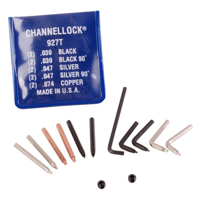 Channellock 5 PC Universal Tip Kit, 927 Retaining Ring Tips