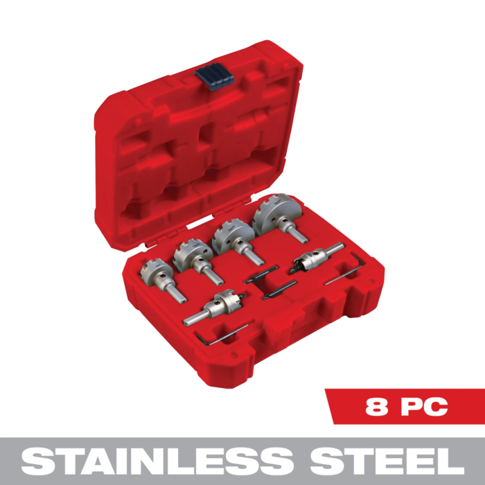 Milwaukee One-Piece Carbide Hole Cutter Set - 8PC