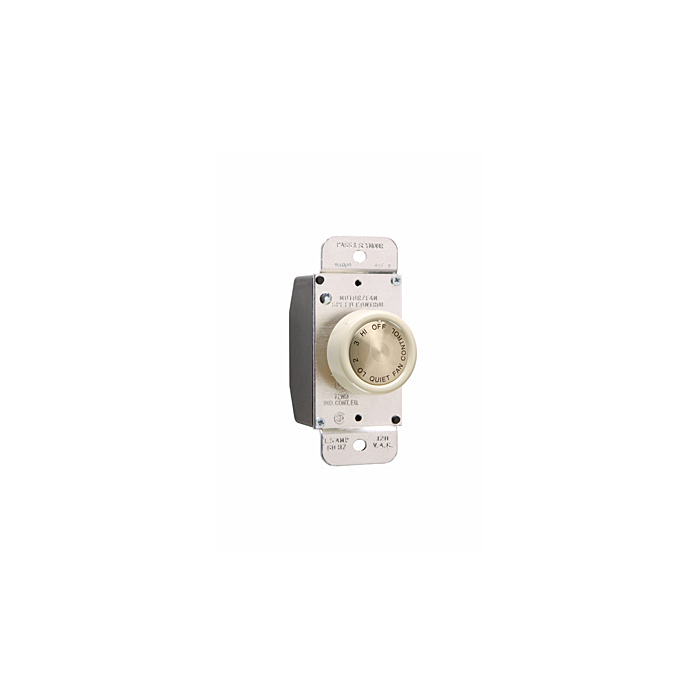 Pass & Seymour Rotary Fan Speed Control, Ivory