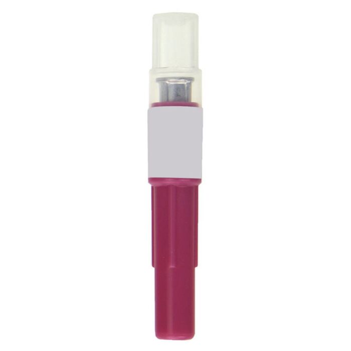 Ideal Instruments® 18 ga x 1-1/2 in L Aluminum Material Hub Disposable Needle