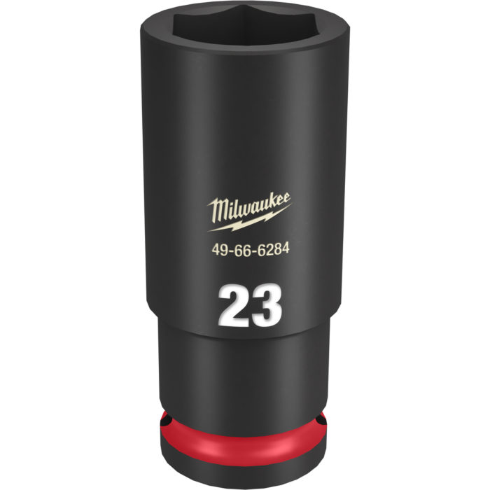 Milwaukee SHOCKWAVE™ Impact Duty 1/2" Drive 23MM Deep 6 Point Socket