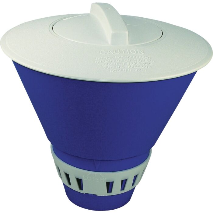 JED Pool Adjustable Floating Chlorine Dispenser - 1.1 lb Capacity