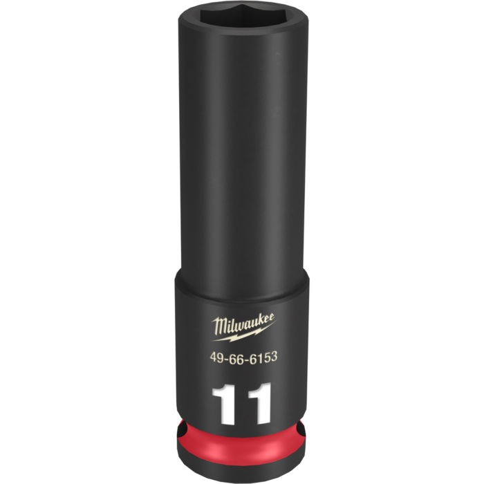 Milwaukee SHOCKWAVE™ Impact Duty 3/8" Drive 11MM Deep 6 Point Socket
