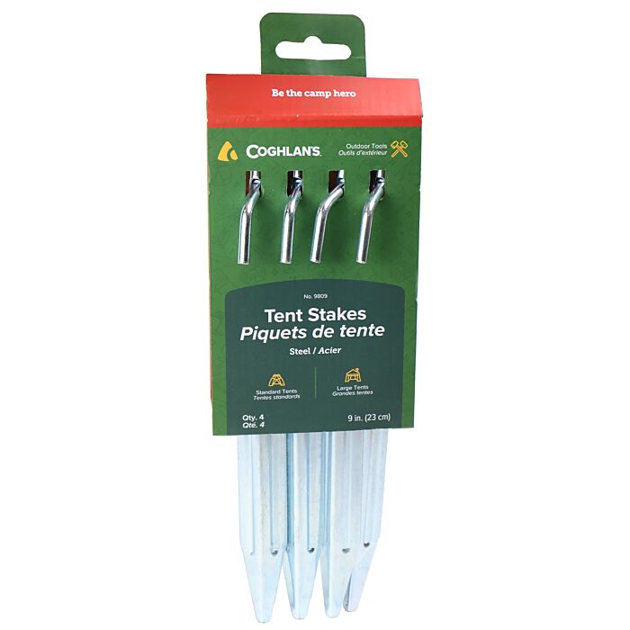 9" Metal Tent Stake 4 pk.