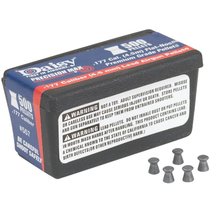 Daisy Flat-Nosed Pellet Ammunition - .177 Cal.