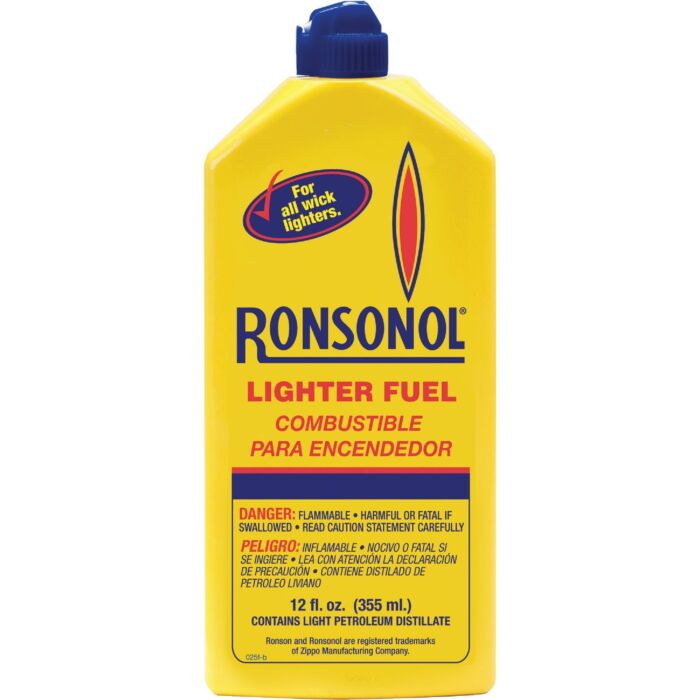 Ronson Lighter Fuel - 12 oz