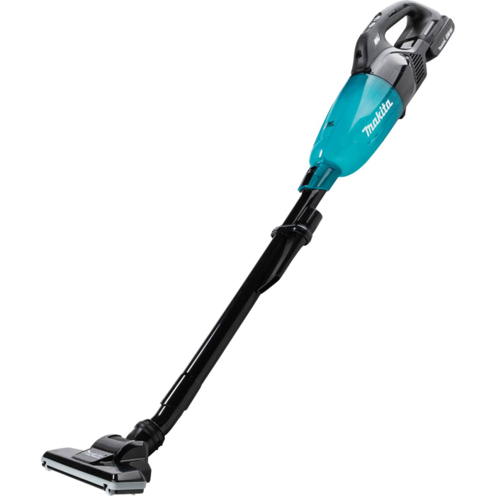 Makita 18V LXT® Lithium-ion Brushless Cordless 4-Speed Compact Stick Vacuum Kit, w/ Push Button (2.0Ah)
