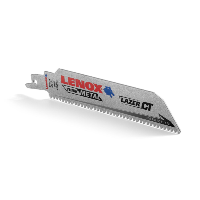 Lenox LENOX 6" x 1" Lazer CT Carbide Tipped Reciprocating Saw Blades