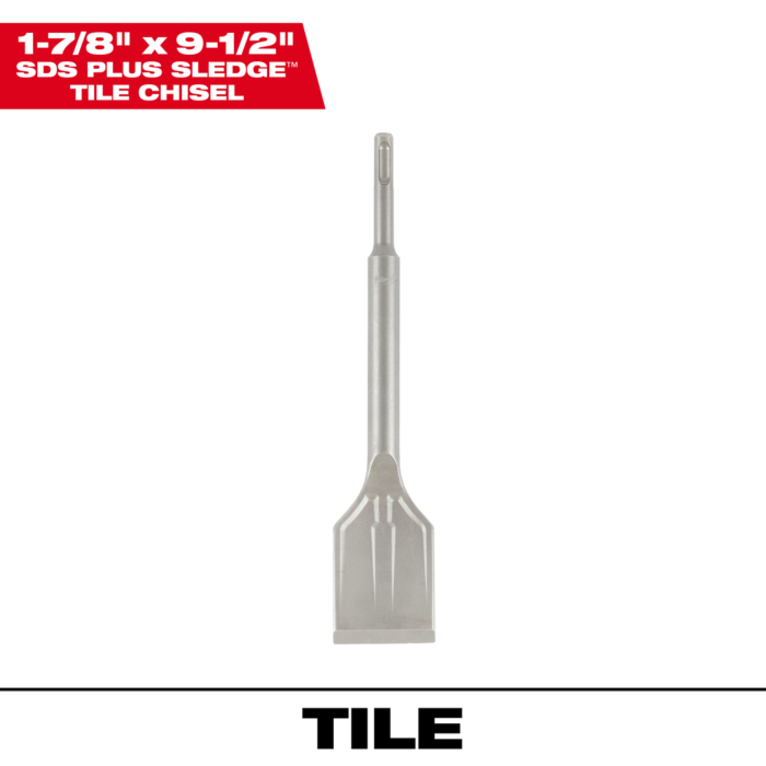 Milwaukee SDS Plus SLEDGE™ 1-7/8" Tile Chisel