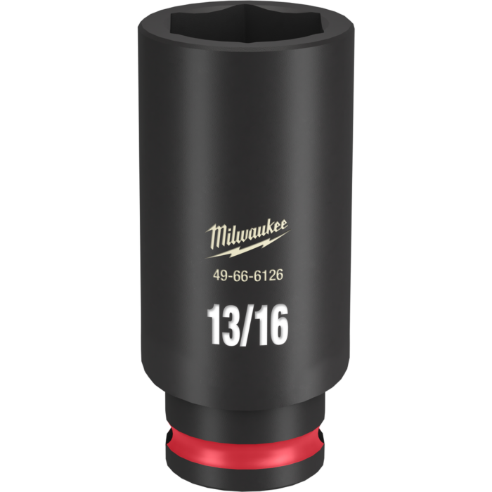 Milwaukee SHOCKWAVE™ Impact Duty 3/8" Drive 13/16" Deep 6 Point Socket