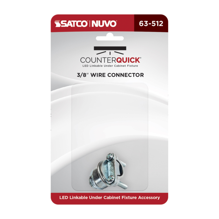 Satco Under Cabinet LED 3/8 Inch Wire Connector