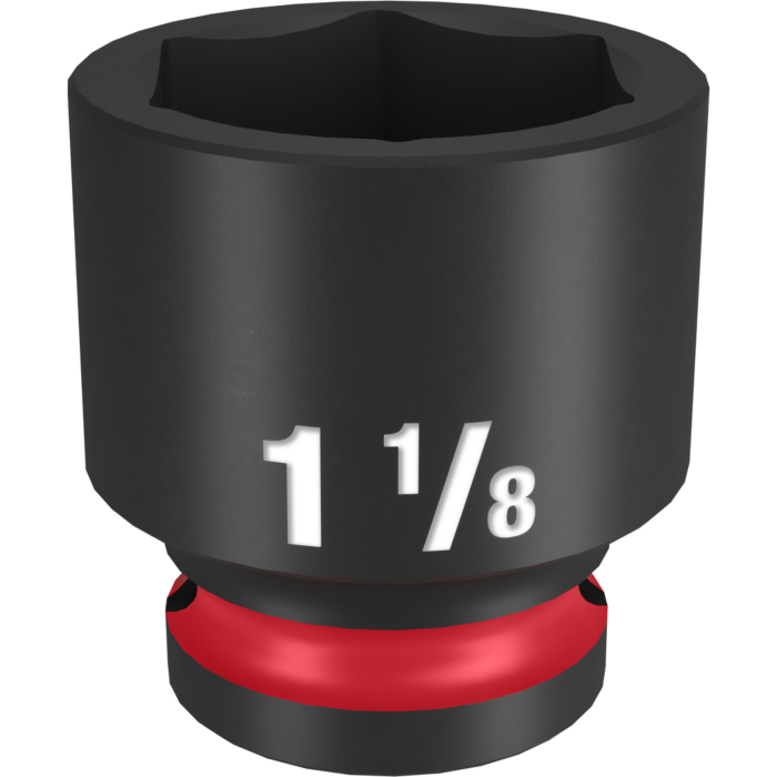 Milwaukee SHOCKWAVE™ Impact Duty 1/2" Drive 1-1/8" Standard 6 Point Socket