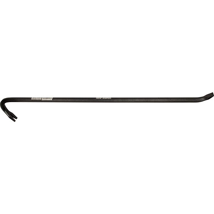 True Temper Flat 30 in Carbon Steel Gooseneck Wrecking Bar