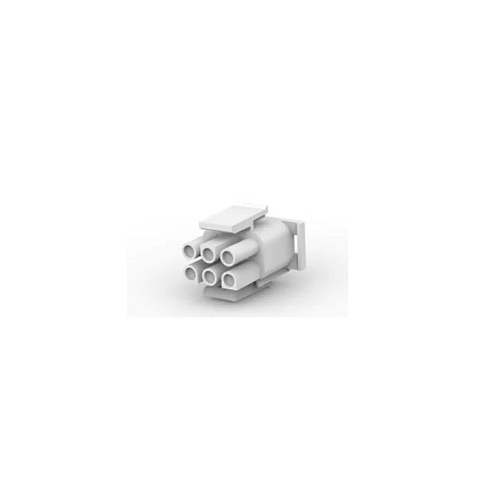 TE MATE-N-LOK 600 V Voltage Rating 6 Male Pin and Socket Connector