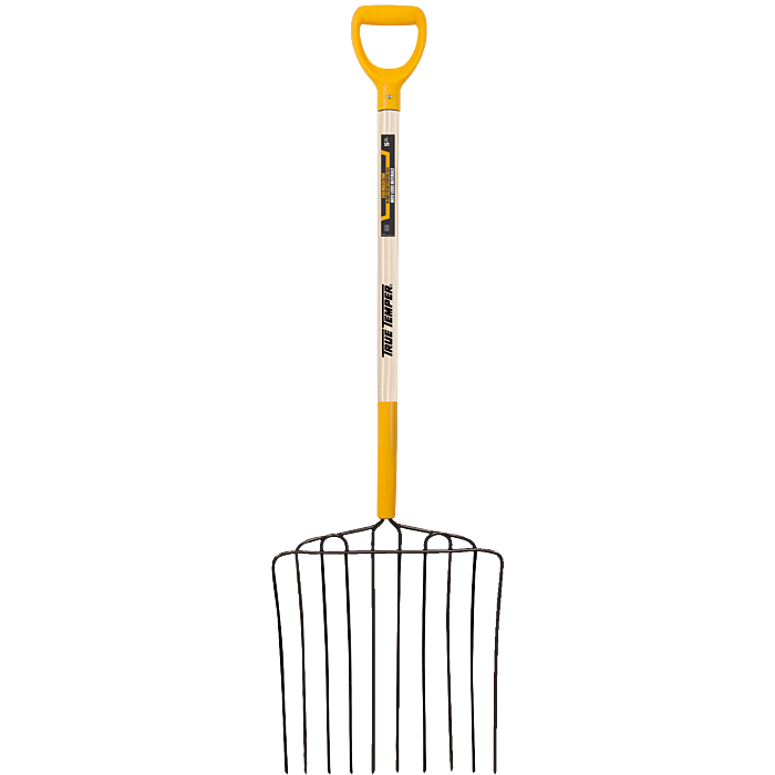 TRUE TEMPER 10 Tine Ensilage and Bedding Fork