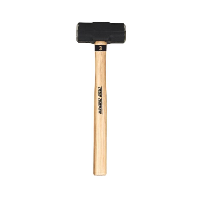 True Temper 3 lb Forged Steel American Hickory Engineer Hammer