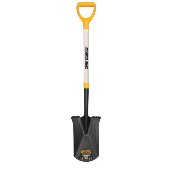 True Temper® 24 in Arched Steel Hardwood Border Spade
