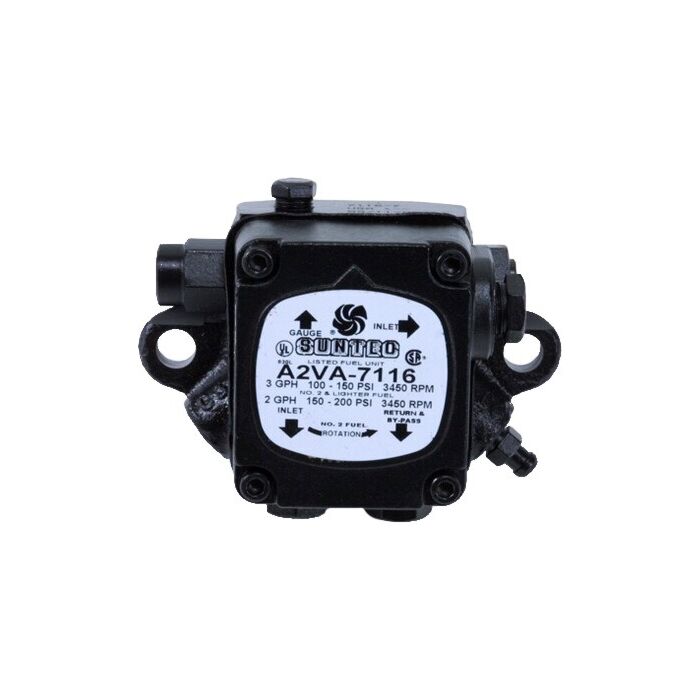 Suntec Industries, Inc 100 psi, 3 gph, 3450 rpm Single Stage Suntec Fuel Pump