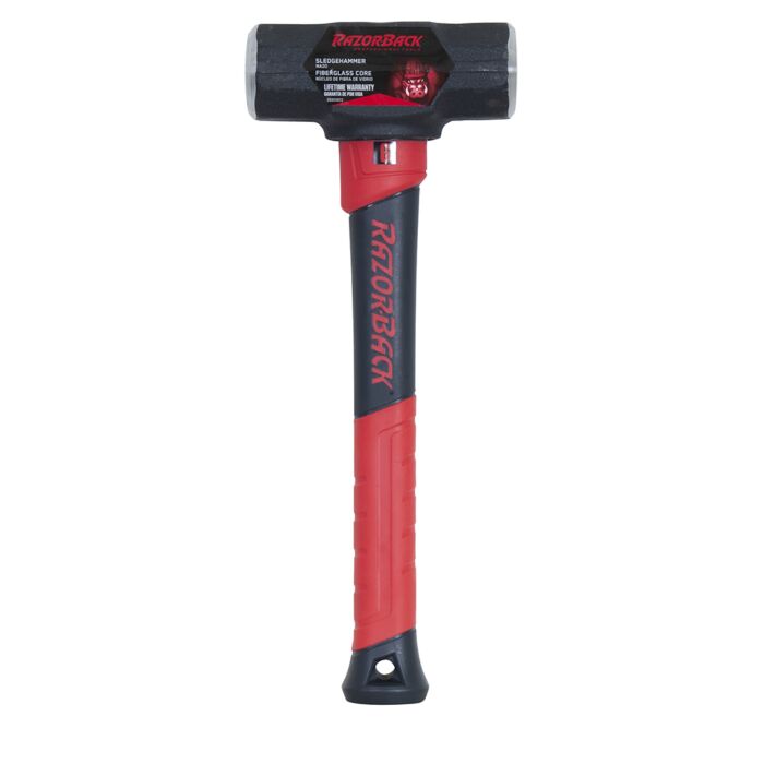 Razor-Back 6 lb Forged Steel Fiberglass Engineer Hammer