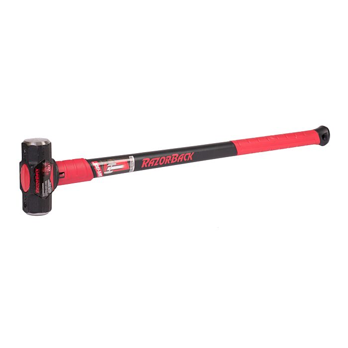 Razor-Back 6 lb Forged Steel Fiberglass Sledge Hammer
