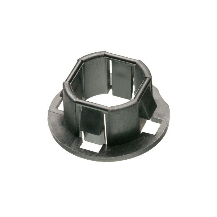 Arlington Industries 1/2 in Plastic Black Snap-In Bushing