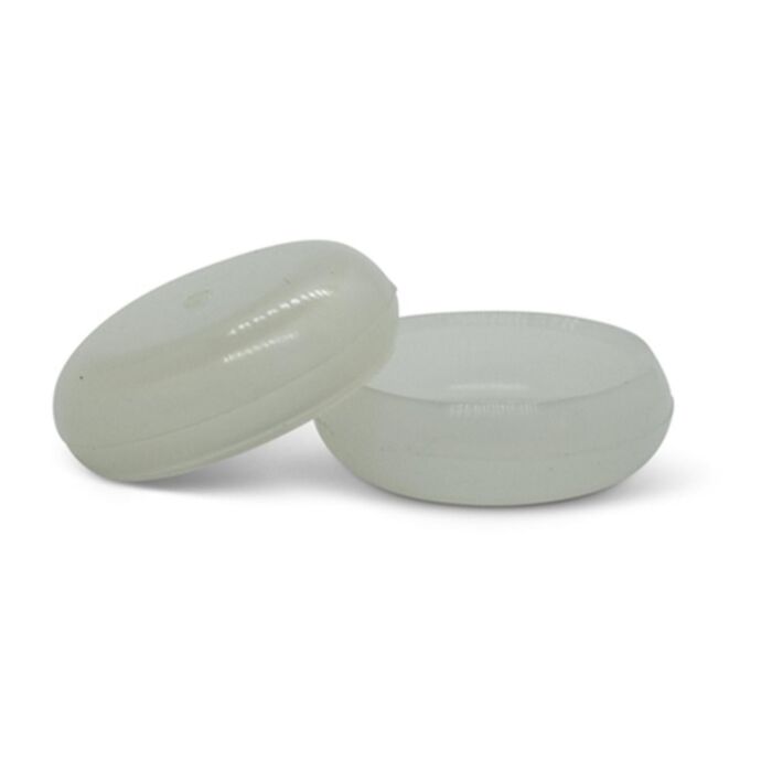 1/4 in Corner Height Nylon Chair Leg Glide Cap