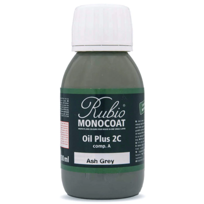 Rubio Monocoat Oil Plus 2C Part A (Ash Grey) 20 mL