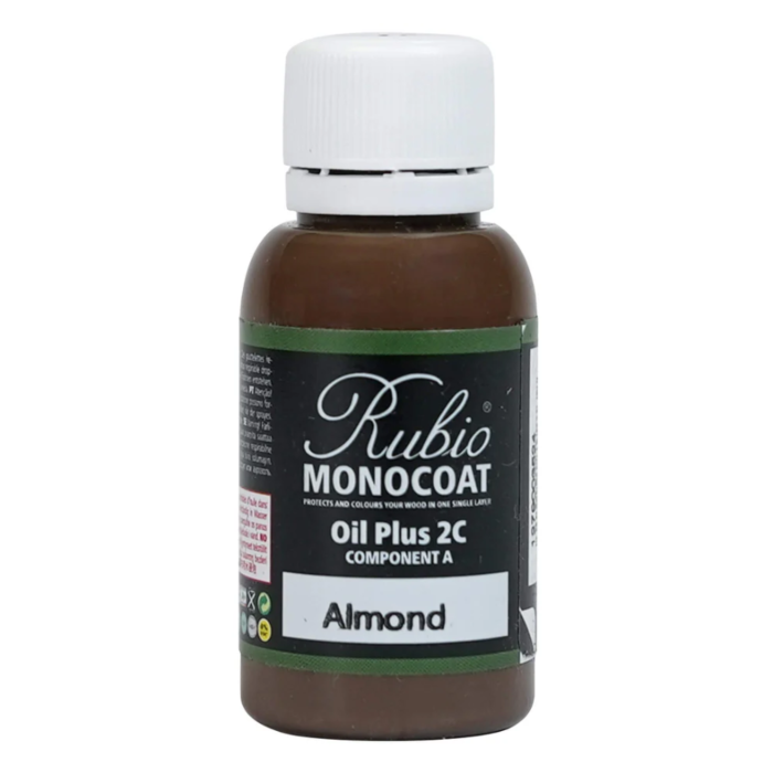 Rubio Monocoat Oil Plus 2C Part A (Almond) 20 mL