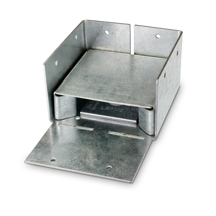 Simpson Strong-Tie ABW Adjustable Post Base with Wind Uplift - 4 x 4