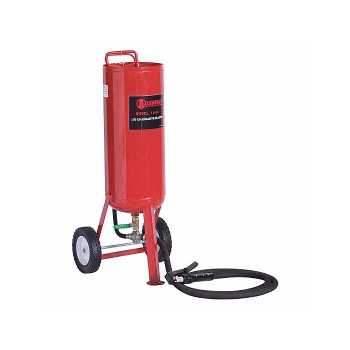 ALC Pressure 100 lb 27 in Portable Abrasive Blaster
