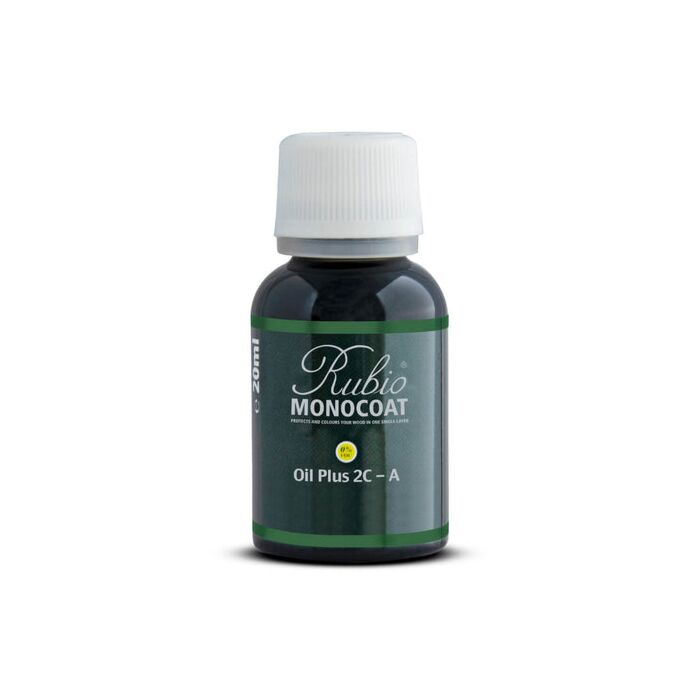 Rubio Monocoat 20 mL Chocolate Oil Plus 2C Part A Hardwax Wood Oil Finish