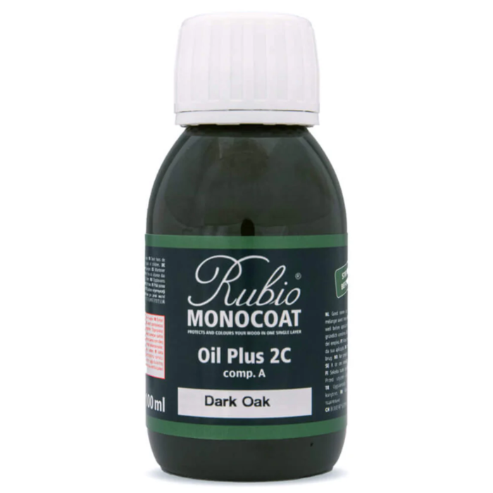 Rubio Monocoat Oil Plus 2C Part A (Dark Oak) 20 mL