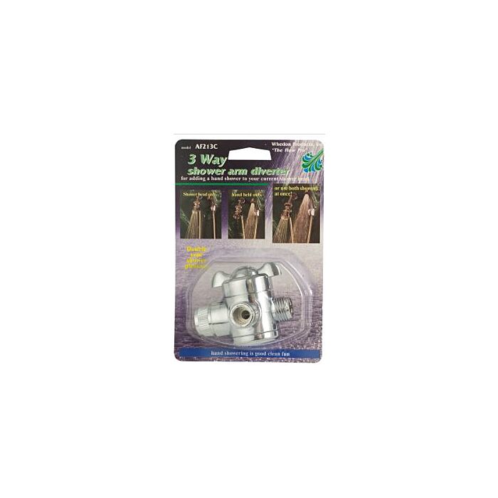 Whedon Products Shower Flow Diverter 3-Stg Br Ni