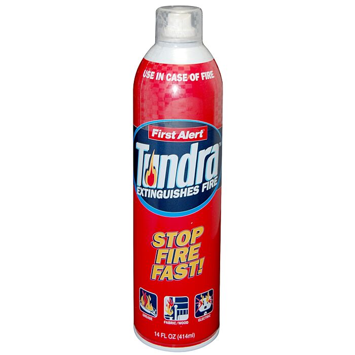 First Alert Tundra AF400 Fire Extinguishing Aerosol Spray, 2.5 lb