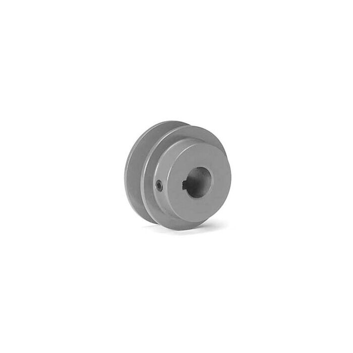 Amec 2.3" OD "A" V-Belt, 1 Groove Sheave, 7/8" Bore