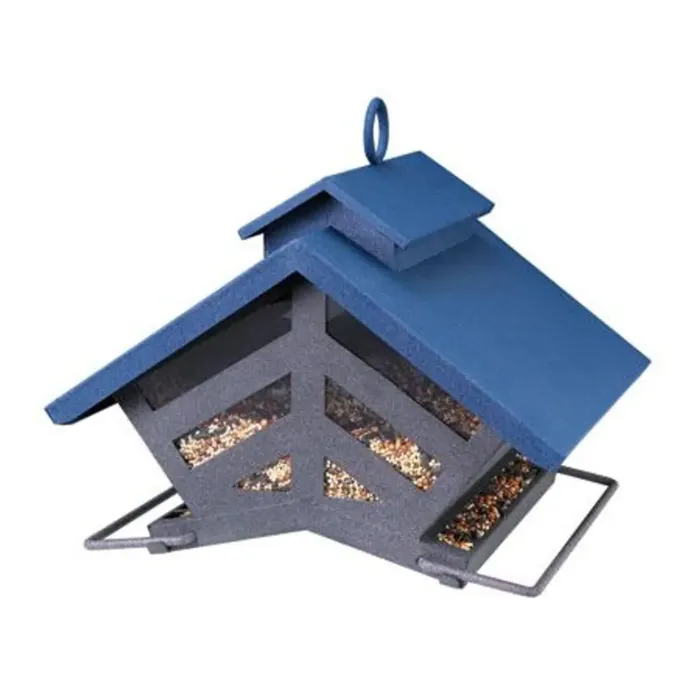 Audubon™ Panacea Products Corporation Audubon™ 74240 Open Hinged Top 4 lb 10 in Chalet Bird Feeder
