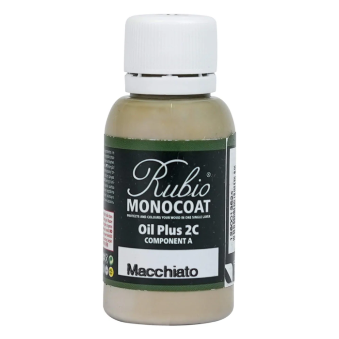 Rubio Monocoat Oil Plus 2C Part A (Macchiato) 20 mL