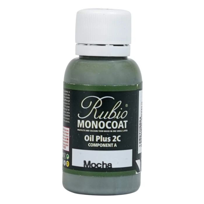 Rubio Monocoat Oil Plus 2C Part A (Mocha) 20 mL