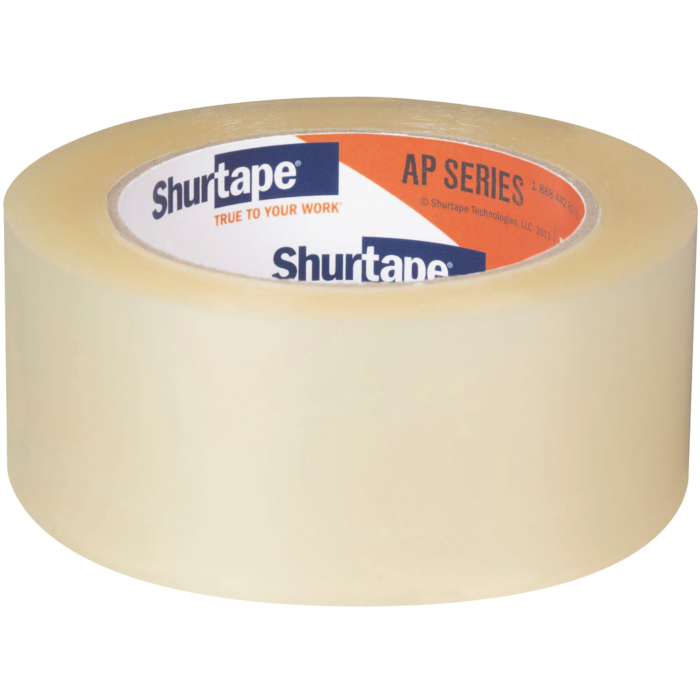ShurTape 2.5 mil High Performance Acrylic Packaging Tape (Clear) 48mm x 100m