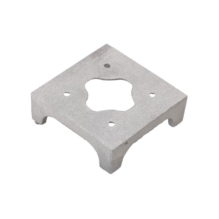 Temple Aluminum Foundry 4 in 4 in Aluminum Porch Post Base