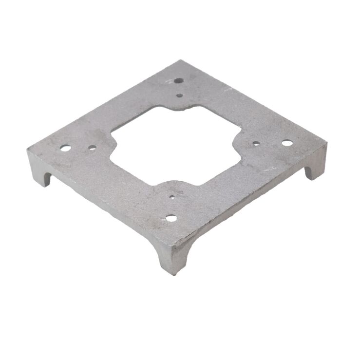 Temple Aluminum Foundry 6 in 6 in Aluminum Porch Post Base