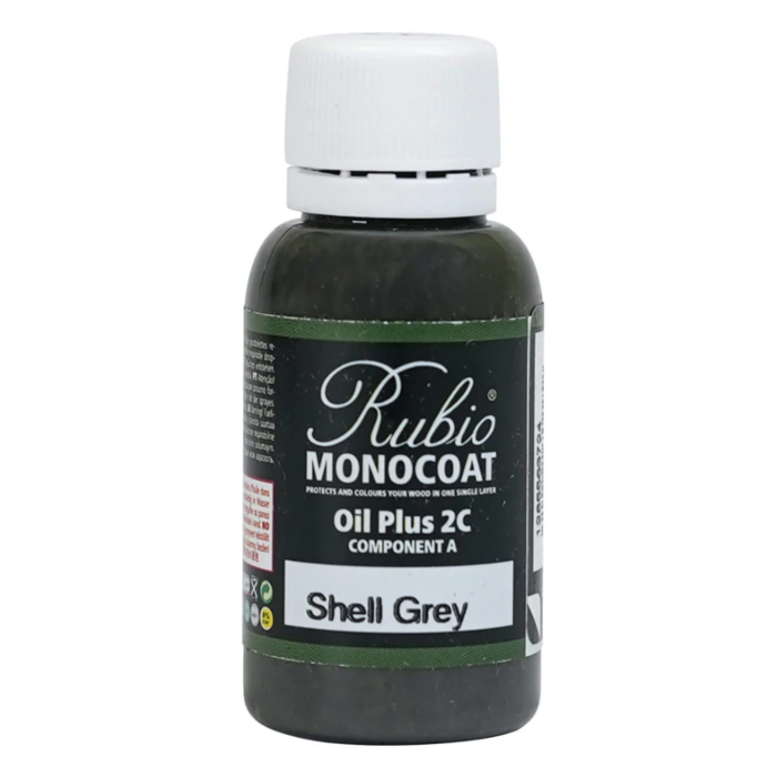 Rubio Monocoat Oil Plus 2C Part A (Shell Grey) 20 mL