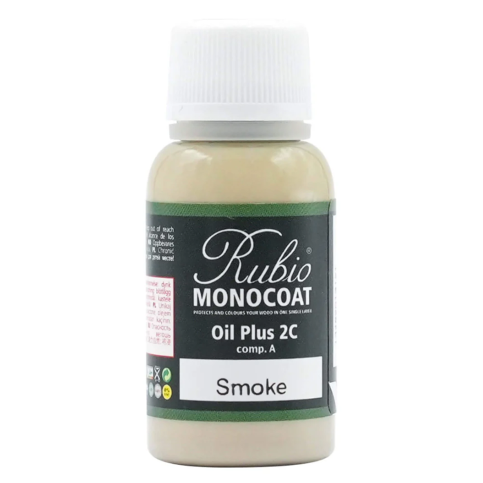 Rubio Monocoat Oil Plus 2C Part A (Smoke) 20 mL