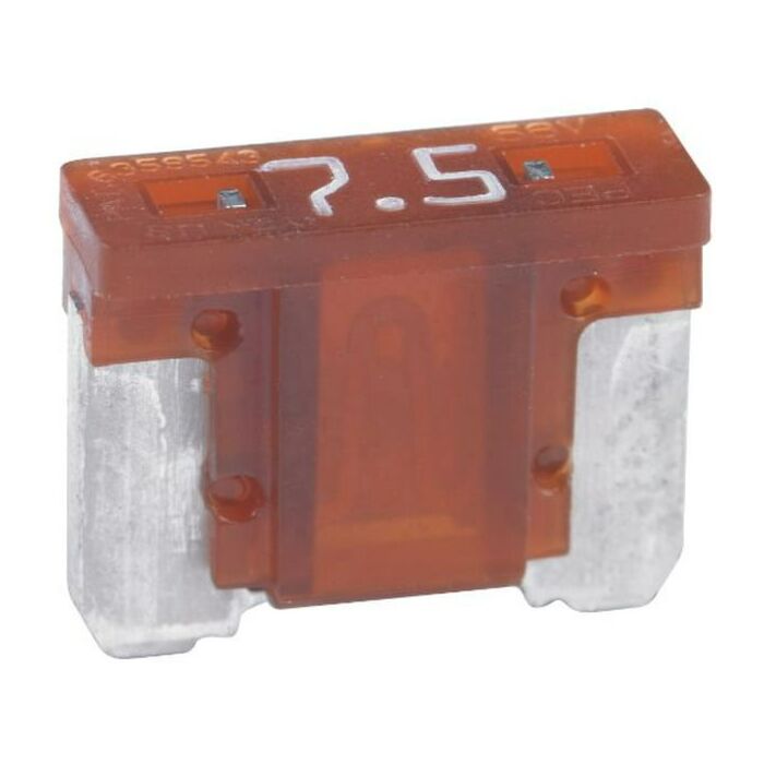 Bussmann 7.5 A Low Profile Brown ATM Blade Fuse 5 pk