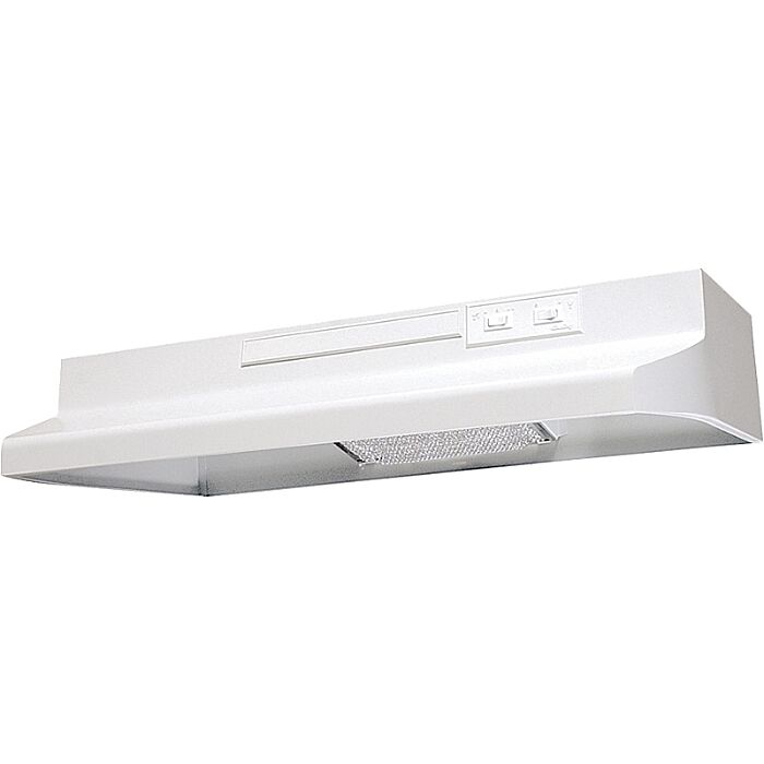 Air King Ducted Steel Range Hood (White) 30 in.