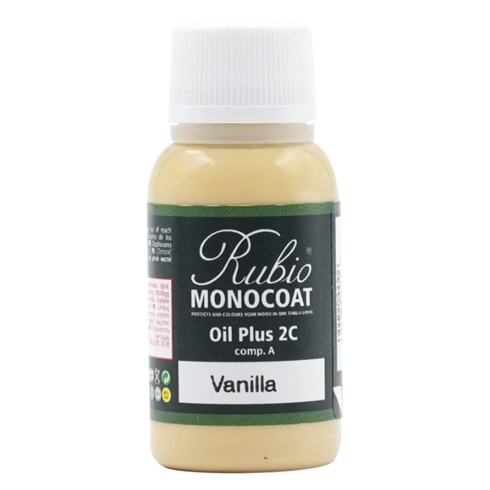 Rubio Monocoat Oil Plus 2C Part A (Vanilla) 20 mL
