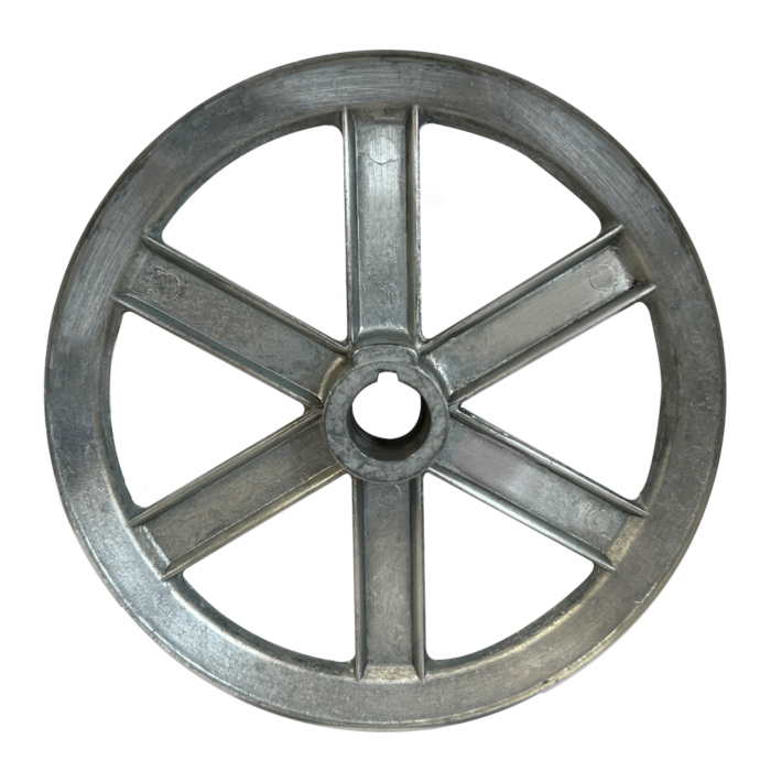 Chicago Diecasting 14" "A" V-Belt, 1 Groove, Zinc Die Cast Sheave, 1" Bore