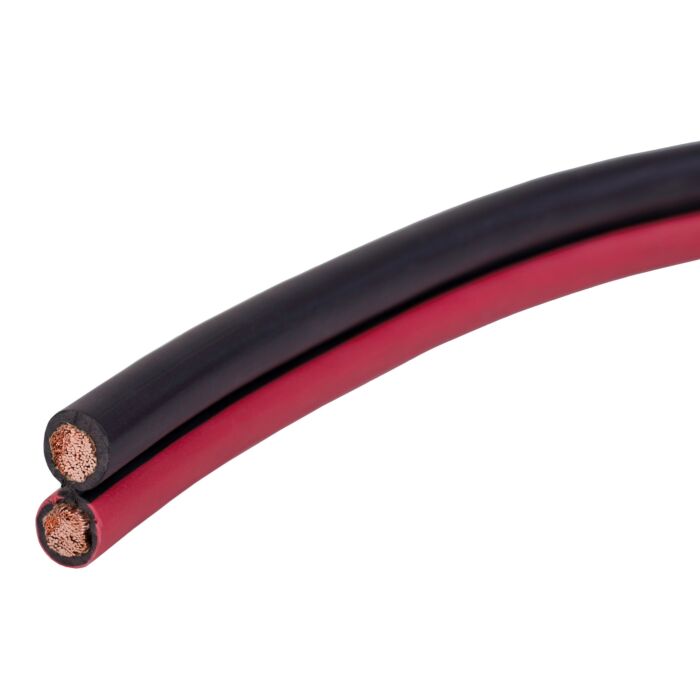 Direct Wire & Cable #2-2C TPE DUPLEx BLK/RED