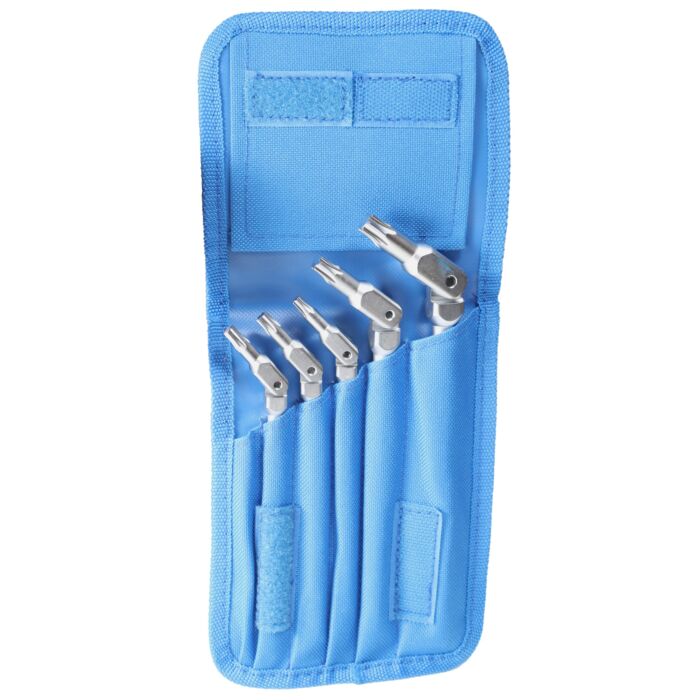 Bondhus 5 Pieces Pivot Head Torx Wrench Set